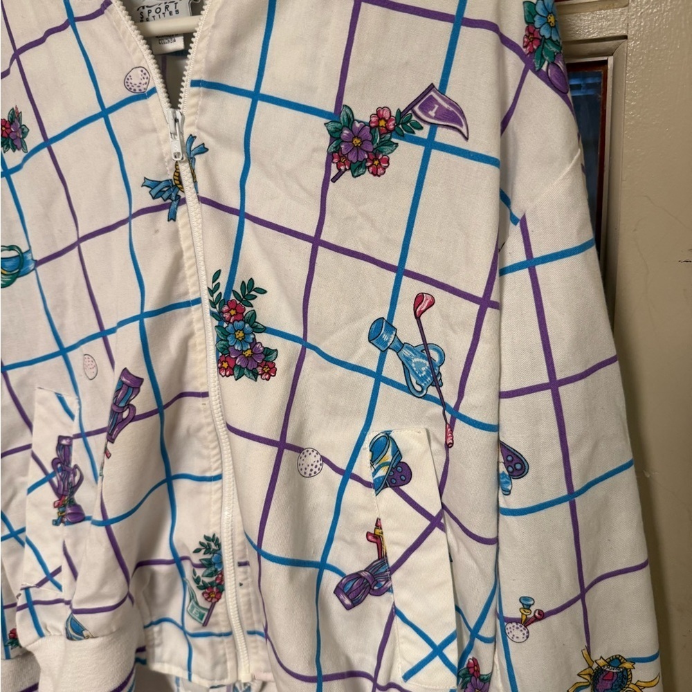 1980s Koret Golf Bomber Jacket - Picture 3 of 8
